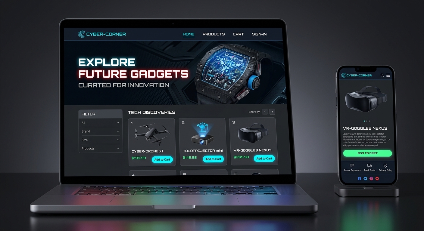 Hacker Web Design