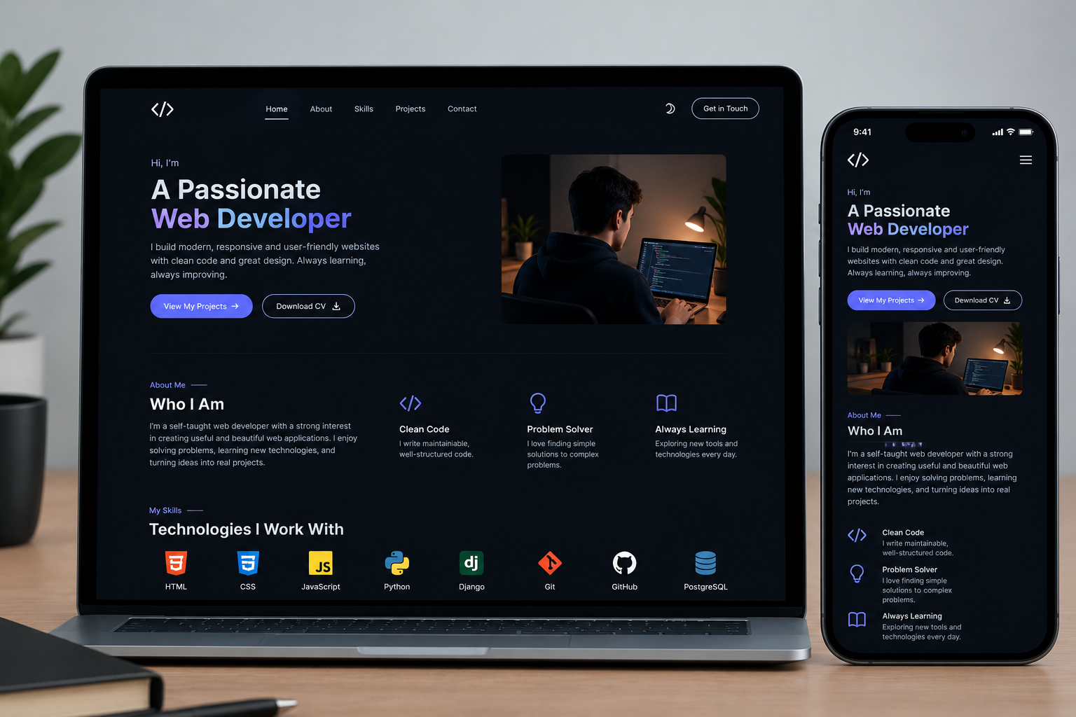 Portfolio Website Design